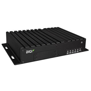 Digi TX64-R210 5G / Cat 20 Rail and Metro Router, Digi 360, M12 T-code, WiFi 6, FirstNet Trusted